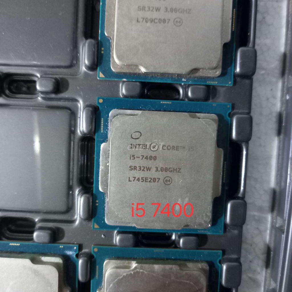 CPU Intel Core i5-7400 3.00GHz. Mua bán Linh kiện (RAM, Card...) tại Thành phố Thủ Đức Tp Hồ Chí Minh được đăng bởi Phát Thành hình 1