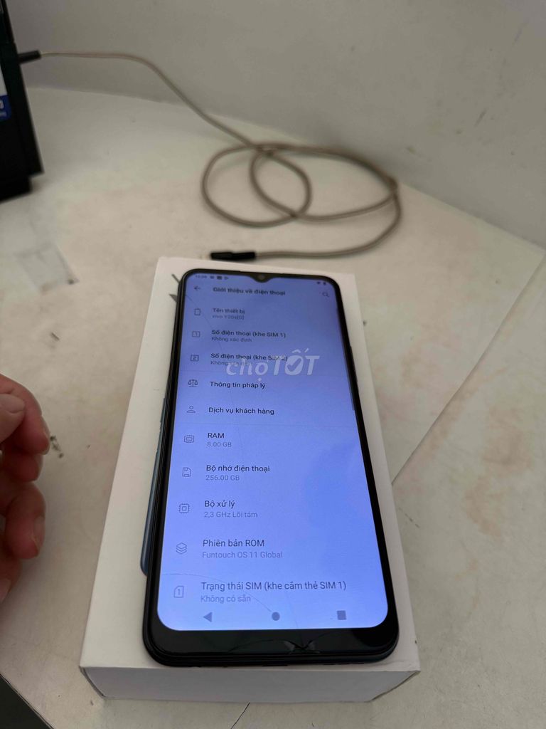 Vivo Y20S 8GB/256GB Đen. Mua bán Điện thoại tại Huyện Thuỷ Nguyên Hải Phòng được đăng bởi Hùng Nguyễn THP store hình 1