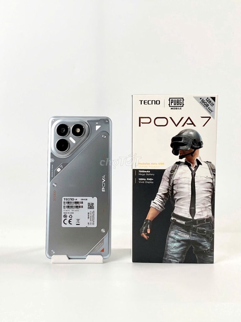 Tecno Pova 7 8GB/128GB Fullbox (Hàng Công Ty). Mua bán Điện thoại tại Quận Bình Thạnh Tp Hồ Chí Minh được đăng bởi TMOBILE GIÁ TỐT NHẤT hình 1