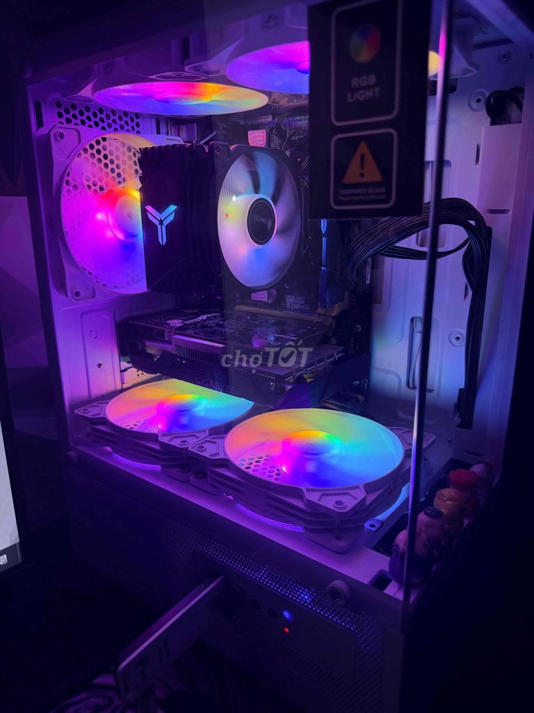 Máy tính để bàn RGB Trắng. Mua bán Máy tính để bàn tại Huyện Thới Lai Cần Thơ được đăng bởi Nhựt Minh hình 1