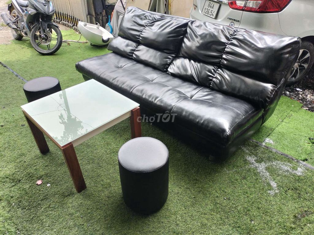 Thanh lý bộ sofa da cao cấp giá rẻ