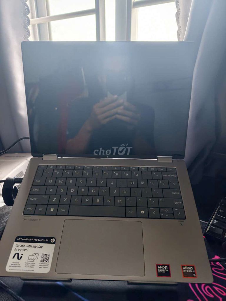 HP OmniBook X AMD Ryzen AI 5 16GB Đen. Mua bán Laptop tại Thành phố Biên Hòa Đồng Nai được đăng bởi Phạm Gia hình 1