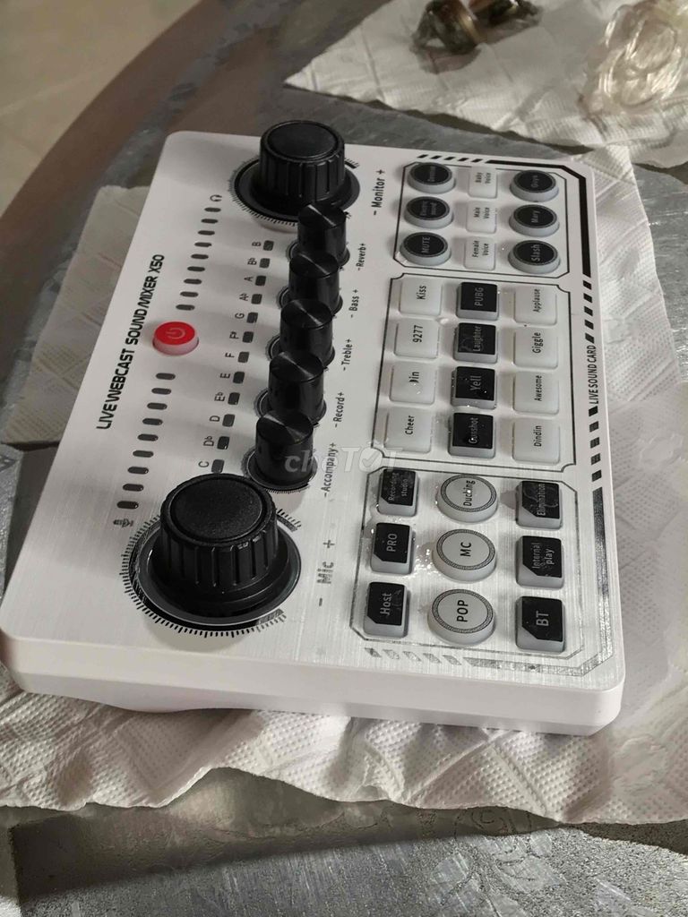 Sound card X50 Trắng. Mua bán Tivi, Âm thanh tại Huyện Thanh Bình Đồng Tháp được đăng bởi Chủ tài khoản hình 1