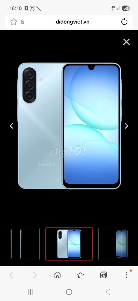 samsung a17 xám. Mua bán Điện thoại tại Quận 3 Tp Hồ Chí Minh được đăng bởi Phuoc thanh Le hình 1