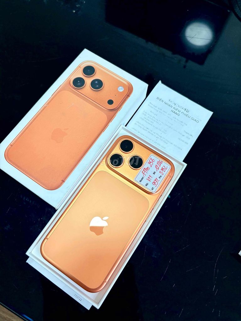 Apple iPhone 17 Pro 256GB Cam Vn. Fullbox 12/2026. Mua bán Điện thoại tại Quận Đống Đa Hà Nội được đăng bởi Quý Hoàng hình 1