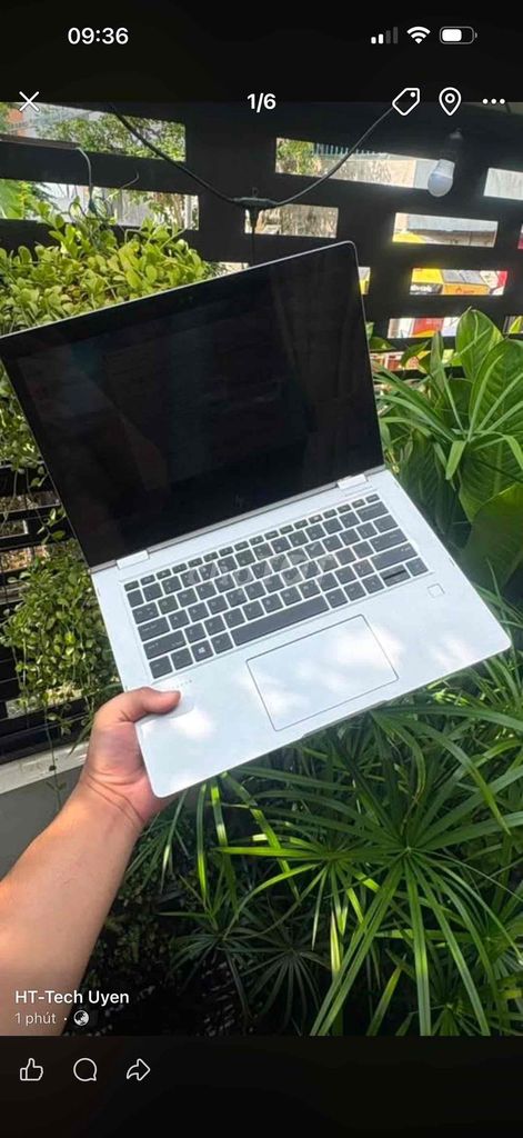 HP EliteBook x360 1030 G2 i7-7600U 13.3 16GB/256GB. Mua bán Laptop tại Thành phố Biên Hòa Đồng Nai được đăng bởi Uyên Phạm hình 1