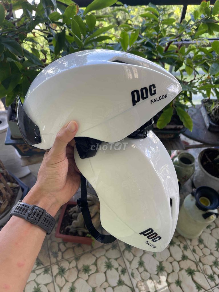 Nón POC trắng. Mua bán Phụ kiện thời trang khác tại Quận Sơn Trà Đà Nẵng được đăng bởi MrHoang hình 1
