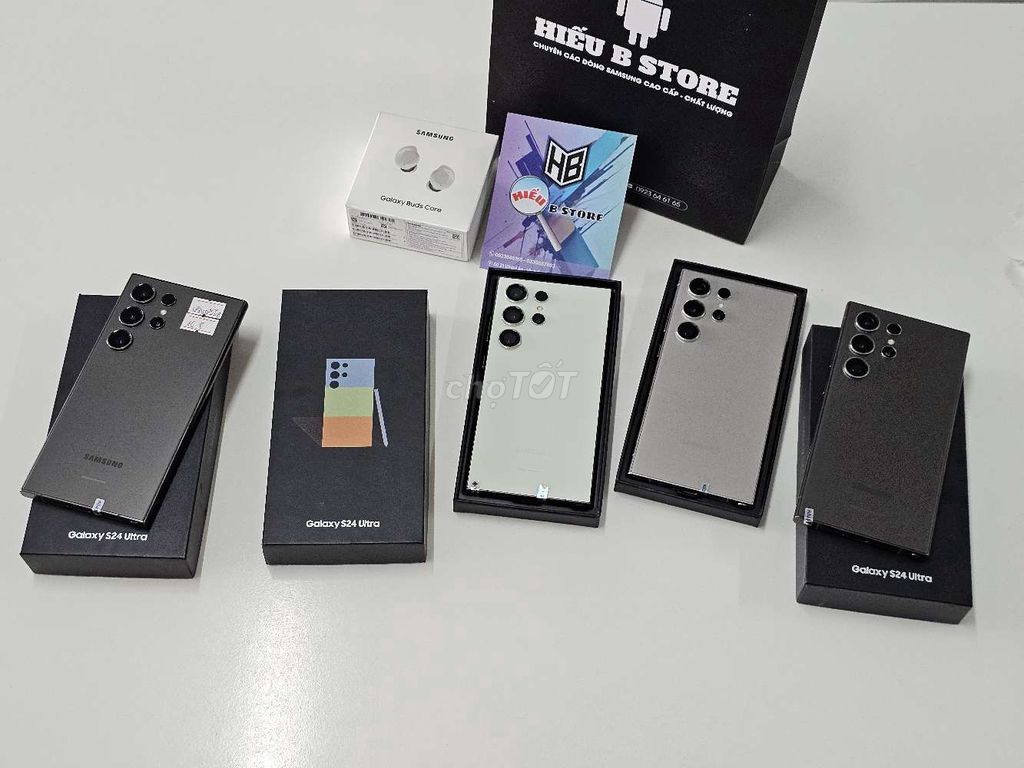 Samsung Galaxy S24 Ultra 256GB Đen. Mua bán Điện thoại tại Huyện Lấp Vò Đồng Tháp được đăng bởi HIẾU B STORE hình 1