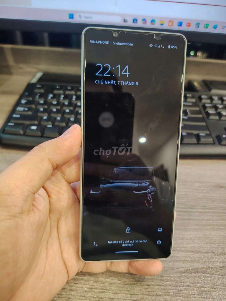 Sony Xperia 1 Mark 4 256GB Trắng xanh. Mua bán Điện thoại tại Quận Lê Chân Hải Phòng được đăng bởi hanh pham hình 1