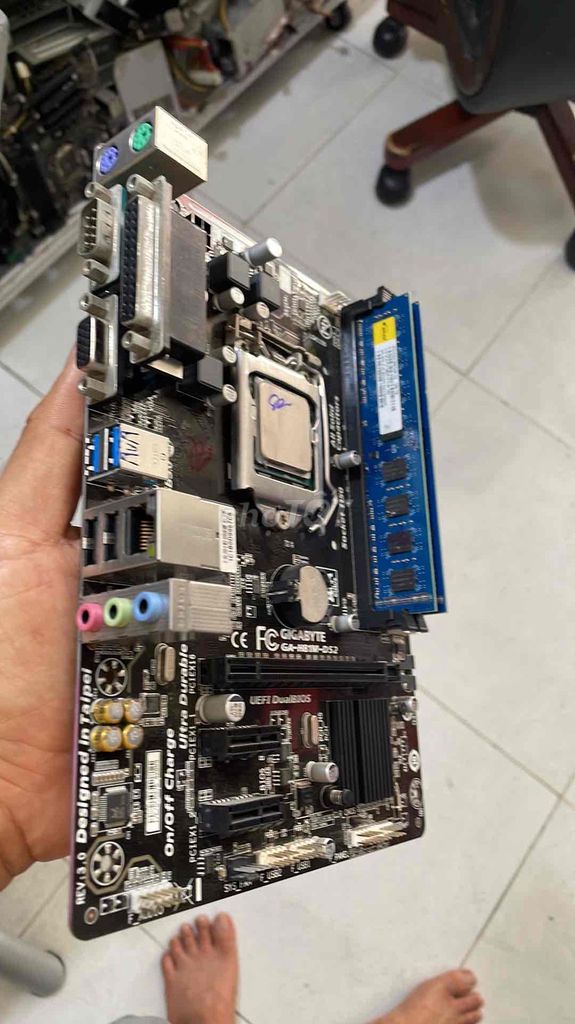 Bo mạch chủ Gigabyte H81M-DS2. Mua bán Linh kiện (RAM, Card...) tại Quận Gò Vấp Tp Hồ Chí Minh được đăng bởi Nguyễn Đức hình 1