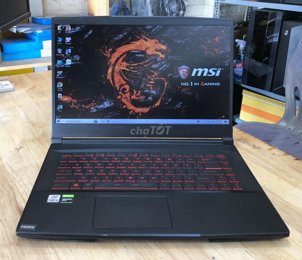 MSI Gaming GF63 i5-10500H/16GB/512GB GTX1650 144Hz. Mua bán Laptop tại Thành phố Thủ Đức Tp Hồ Chí Minh được đăng bởi NamPhong Computer hình 1
