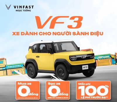 VinFast VF3 2025-Sành điệu về làng!. Mua bán Ô tô tại Huyện Xuyên Mộc Bà Rịa - Vũng Tàu được đăng bởi cuong Nguyen