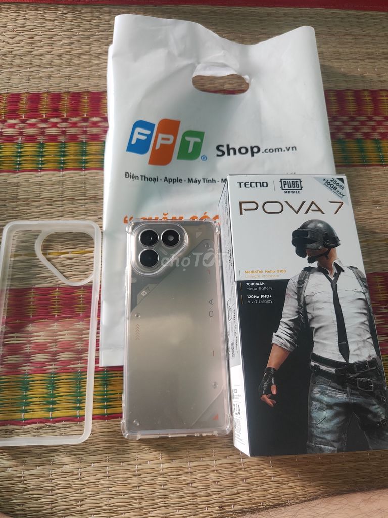 Tecno Pova 7 8+8GB 256GB Đen. Mua bán Điện thoại tại Huyện Đức Hòa Long An được đăng bởi TÈO DOMINO hình 1