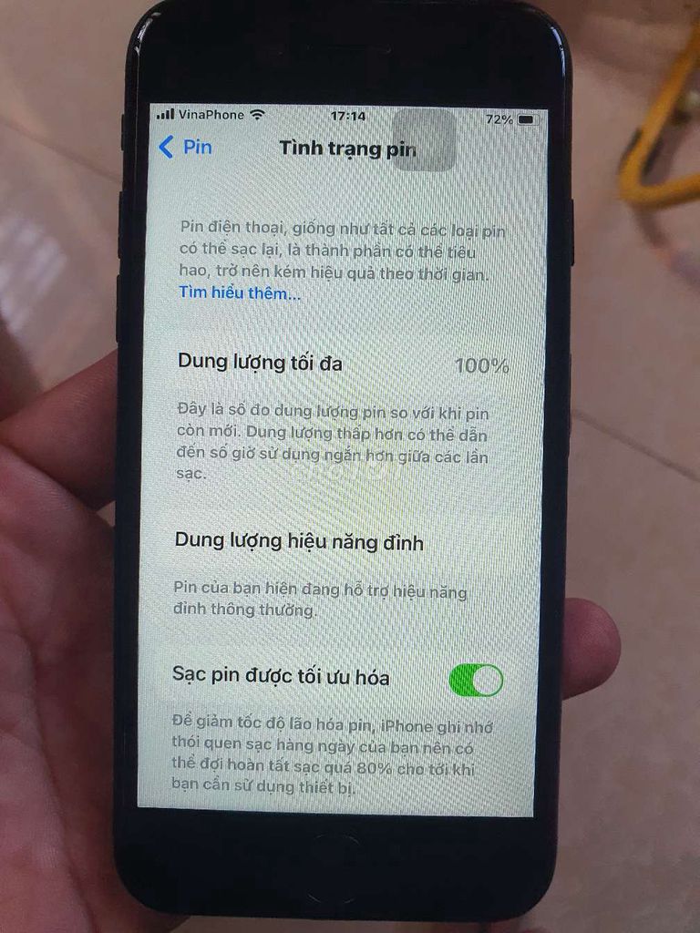 Apple iPhone 7 Đen không vân tay. Mua bán Điện thoại tại Huyện Hòa Thành Tây Ninh được đăng bởi bão hình 1