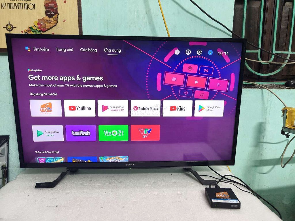 Tivi Sony Smart TV 40 inch kèm MyTV. Mua bán Tivi, Âm thanh tại Huyện Thuỷ Nguyên Hải Phòng được đăng bởi Quang Hải hình 1