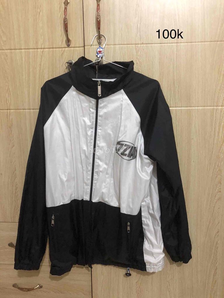 Áo khoác Vải dù Unisex Đen Trắng. Mua bán Quần áo tại Huyện An Dương Hải Phòng được đăng bởi Văn Quyền hình 1