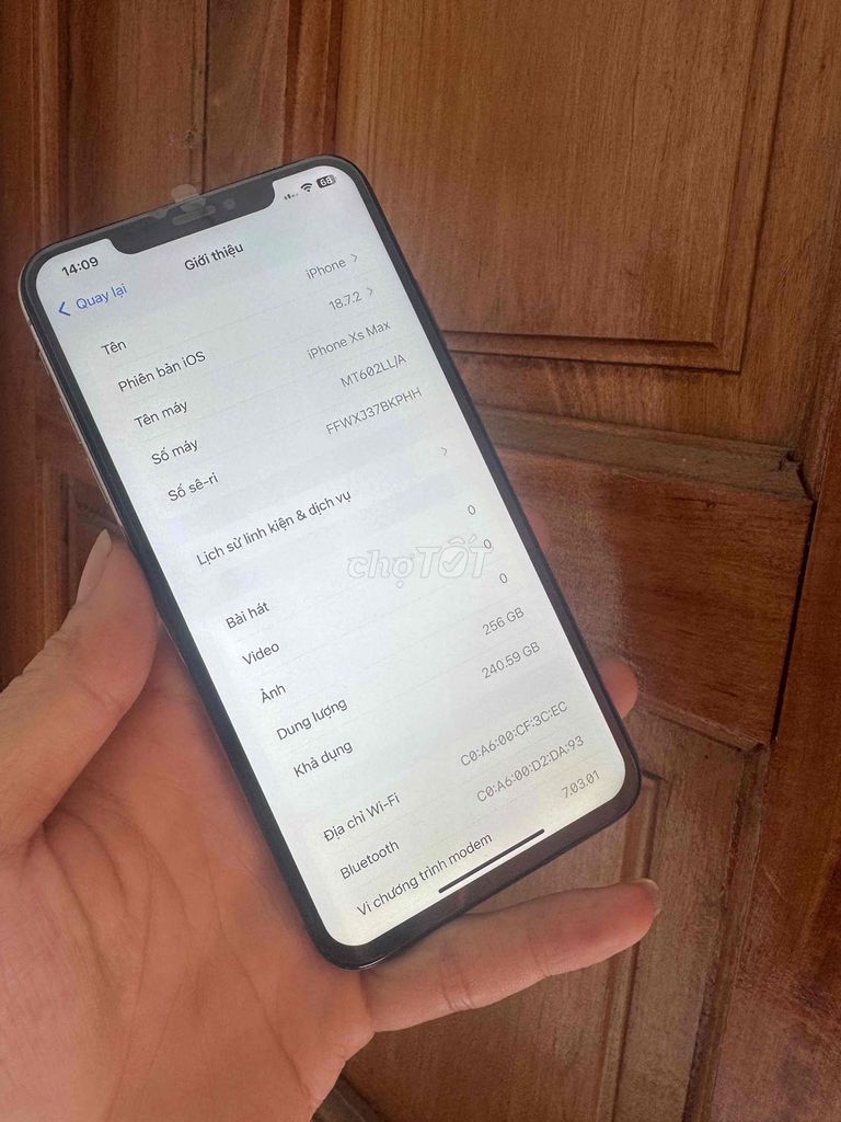 Apple iPhone Xs Max 64GB Vàng. Mua bán Điện thoại tại Thành phố Tân An Long An được đăng bởi mua xin alo no SMS hình 1