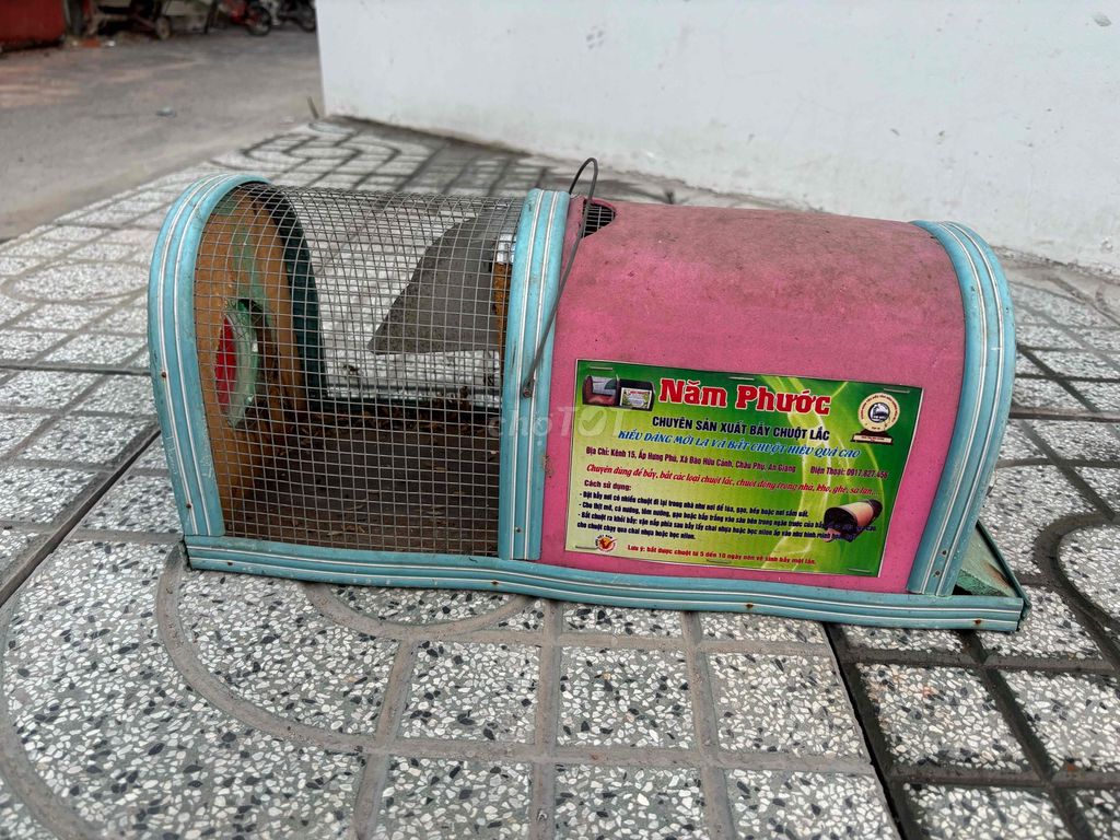 Lồng bẫy chuột Năm Phước. Mua bán Đồ chuyên dụng, Giống nuôi trồng tại Quận 12 Tp Hồ Chí Minh được đăng bởi Nguyễn Văn Hòa hình 1