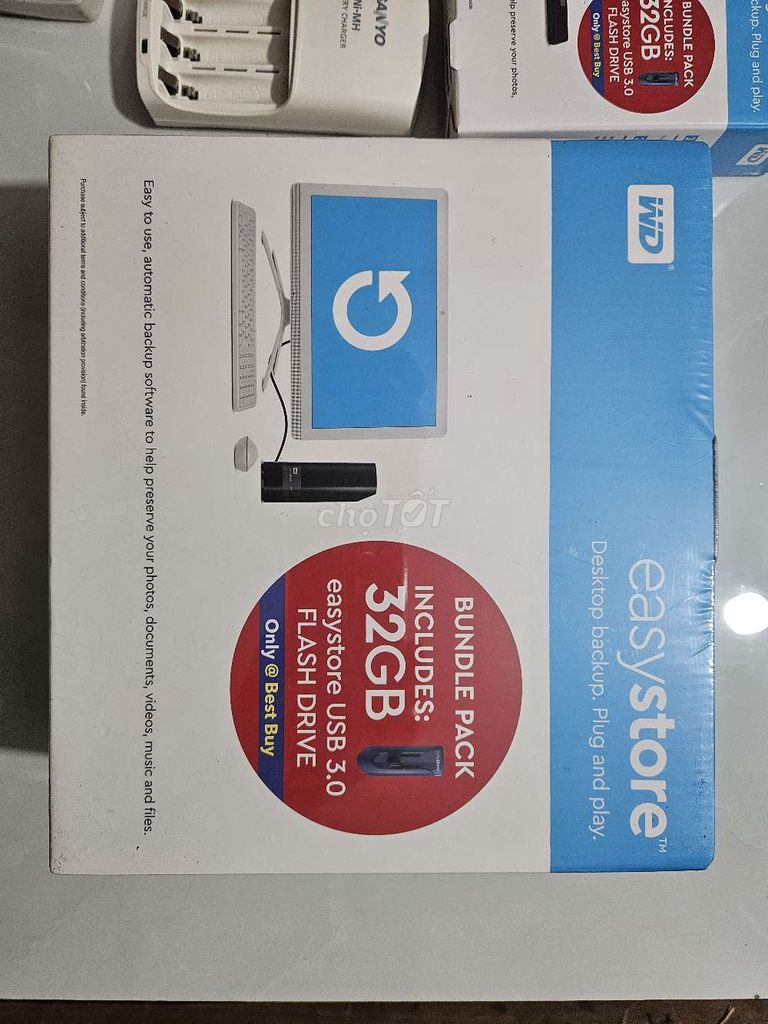 Ổ cứng WD Easystore Desktop 10TB Mới. Mua bán Linh kiện (RAM, Card...) tại Thị xã Đông Triều Quảng Ninh được đăng bởi Khanh Phạm Quang hình 1