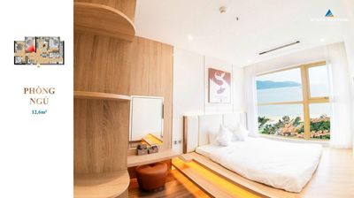 BÁN CĂN HỘ 1PN+ THE SANG VIEW BIỂN TẦNG CAO, BÀN GIAO FULL NỘI THẤT LT
