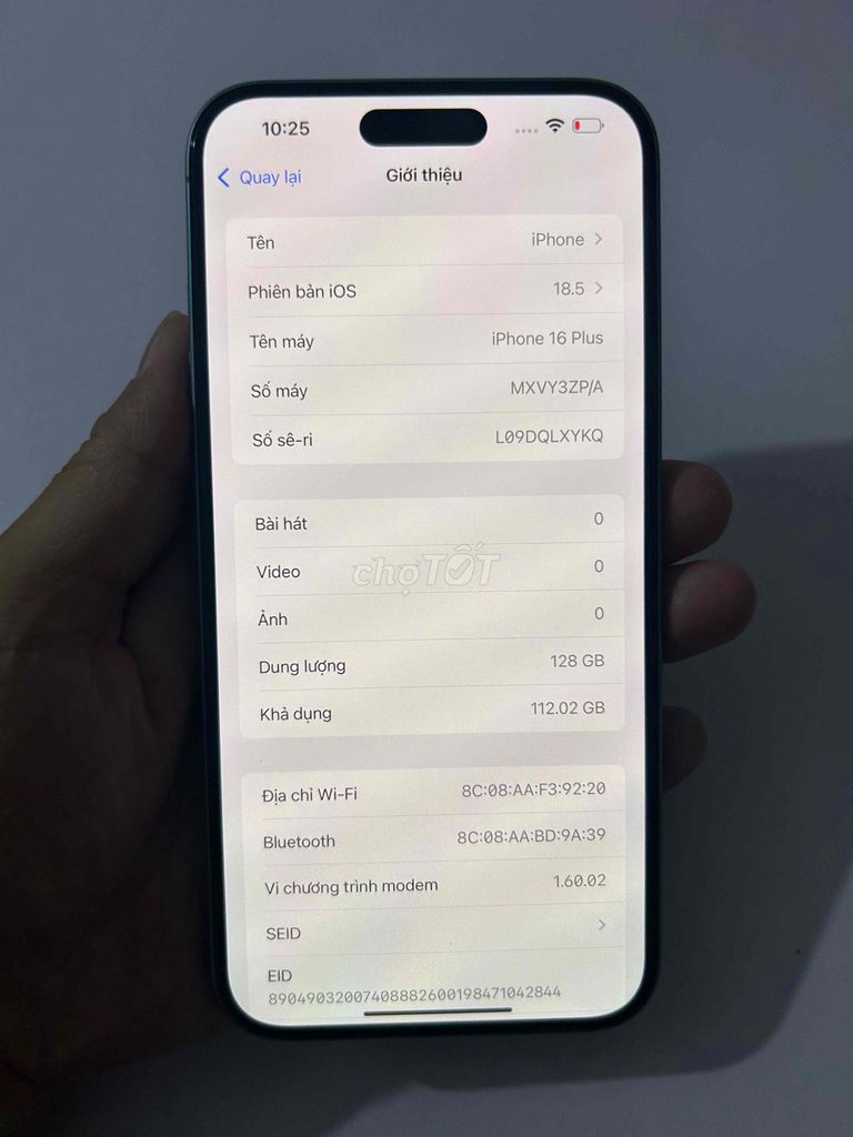IPhone 16 Plus 128GB Xanh mòng két. Mua bán Điện thoại tại Quận Cái Răng Cần Thơ được đăng bởi tui là tui hình 1