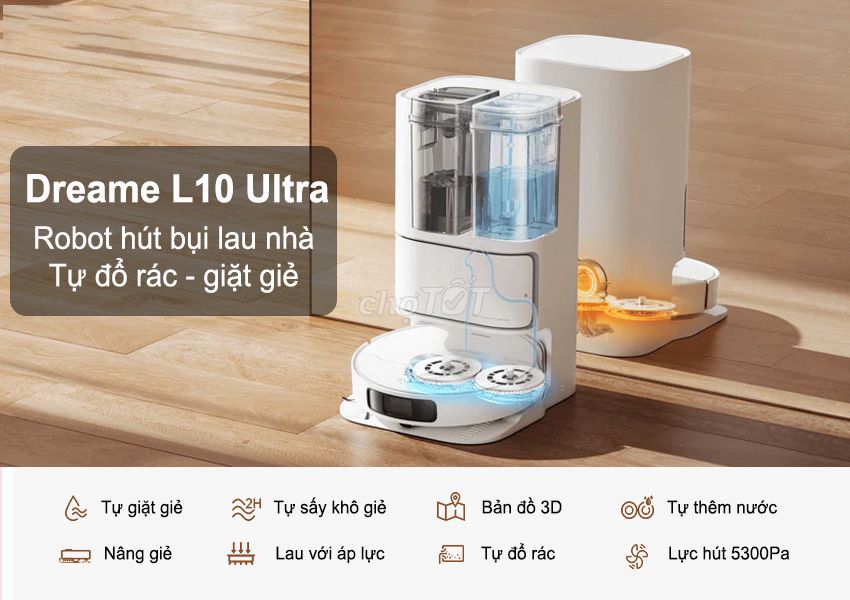 Bán máy Robot hút bụi lau nhà Dreame L10 Ultra