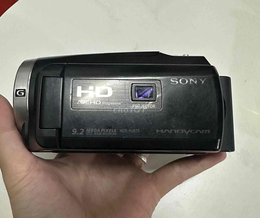 Handycam Sony HDR-PJ675 Đen sài kĩ, đủ pin. Mua bán Máy ảnh, Máy quay tại Quận Gò Vấp Tp Hồ Chí Minh được đăng bởi Tien Nguyen hình 1