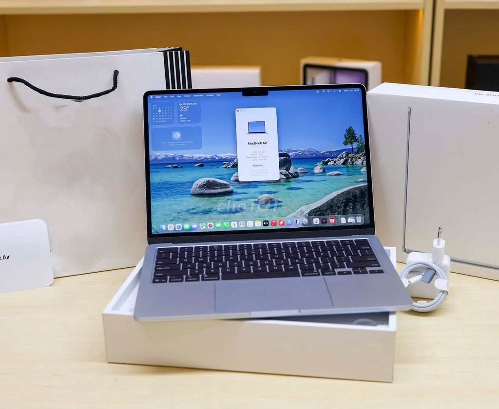 MacBook Air M4 13" 16GB/256GB/SkyBlue. Mua bán Laptop tại Quận Hải Châu Đà Nẵng được đăng bởi TTCenter 484 NÚI THÀNH hình 1