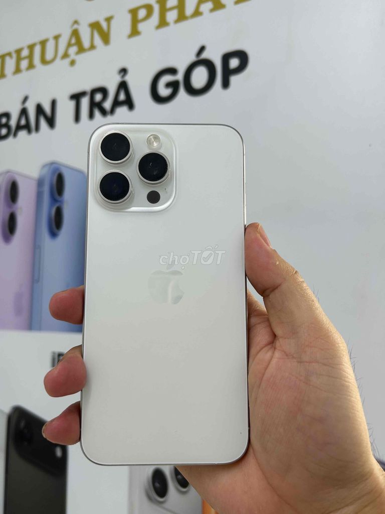 iPhone 15 Pro Max 256GB Trắng quốc tế. Mua bán Điện thoại tại Quận Bình Tân Tp Hồ Chí Minh được đăng bởi Thuận Phát Store hình 1