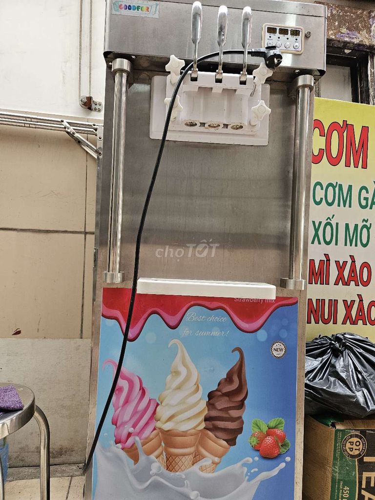 Tủ làm kem 3 ngăn