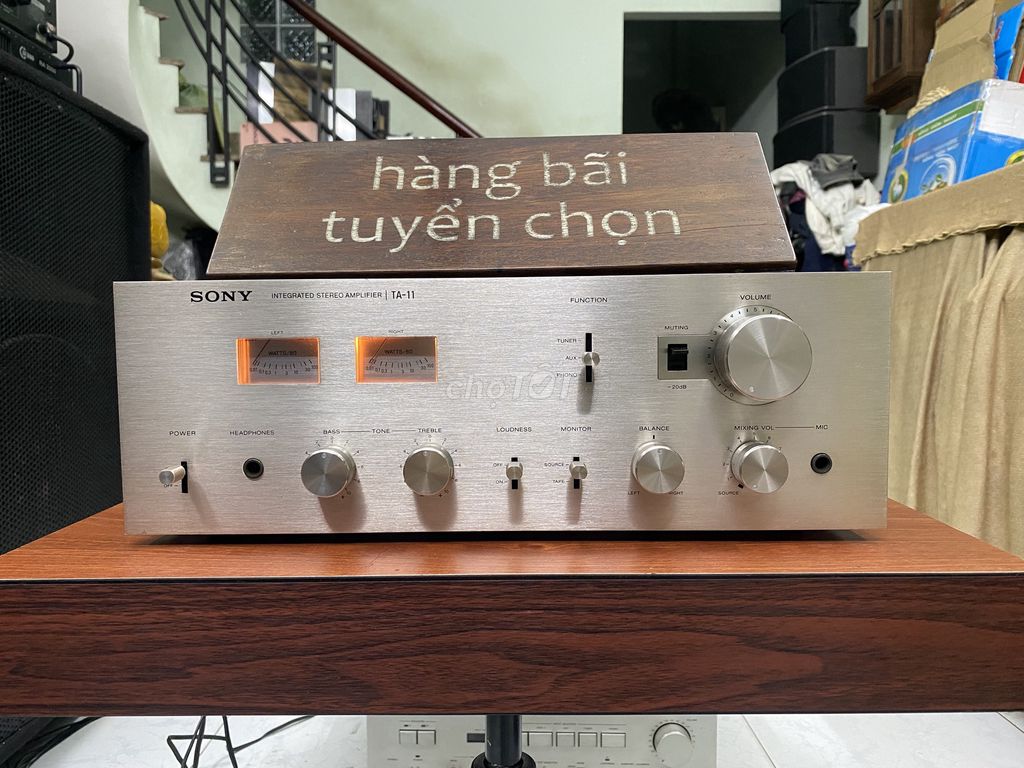 Sale Amply SONY TA-11 có cổng Pre Out. Mua bán Tivi, Âm thanh tại Quận Tân Bình Tp Hồ Chí Minh được đăng bởi nhut audio hình 1
