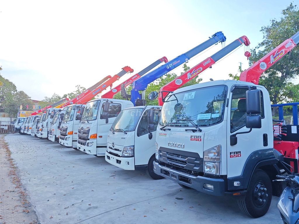 Bán xe cẩu mới 100%, đủ loại tải trọng. Mua bán Xe tải, xe ben tại Quận 12 Tp Hồ Chí Minh được đăng bởi Mr Thành hình 3