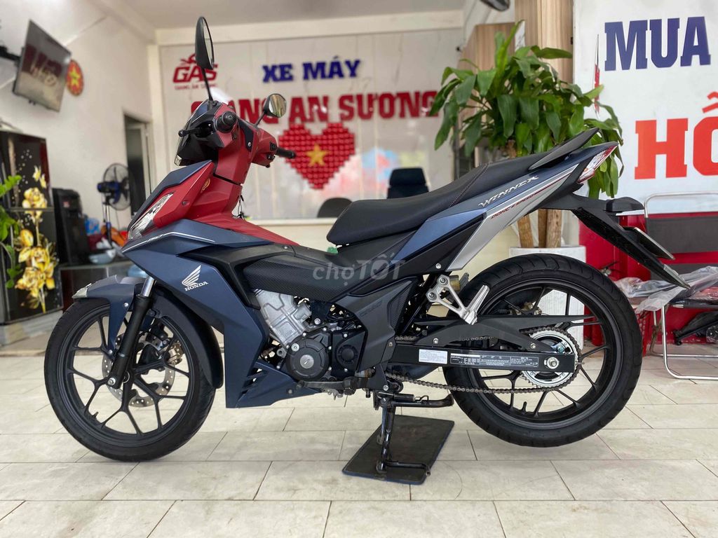 Honda Winner V1 150 đk 2016 màu xanh nhám BSTP. Mua bán Xe máy tại Quận 12 Tp Hồ Chí Minh được đăng bởi Xe Máy Hoàng Giang An Sương  hình 3