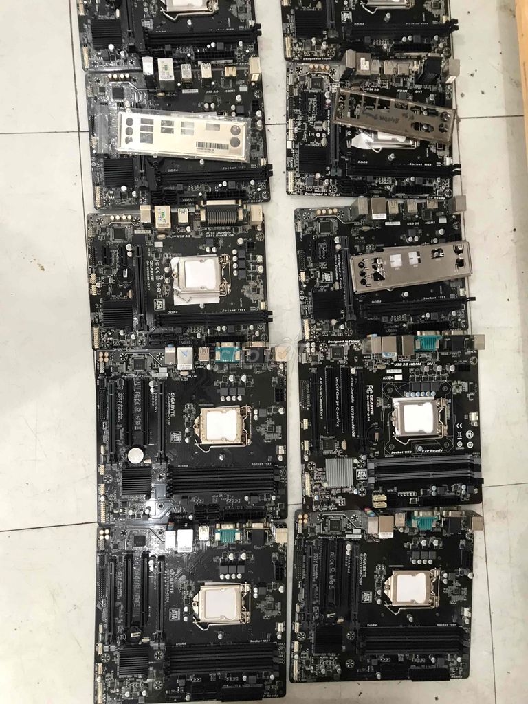 Main giga asus H81 H110. Mua bán Linh kiện (RAM, Card...) tại Thị xã Bến Cát Bình Dương được đăng bởi Ca Văn hình 1