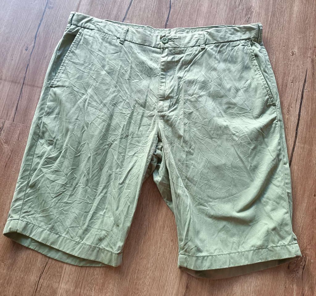 Quần short Uniqlo Nam Cotton Xanh XL. Mua bán Quần áo tại Thành phố Long Xuyên An Giang được đăng bởi NGÔ ANH KIỆT  hình 1
