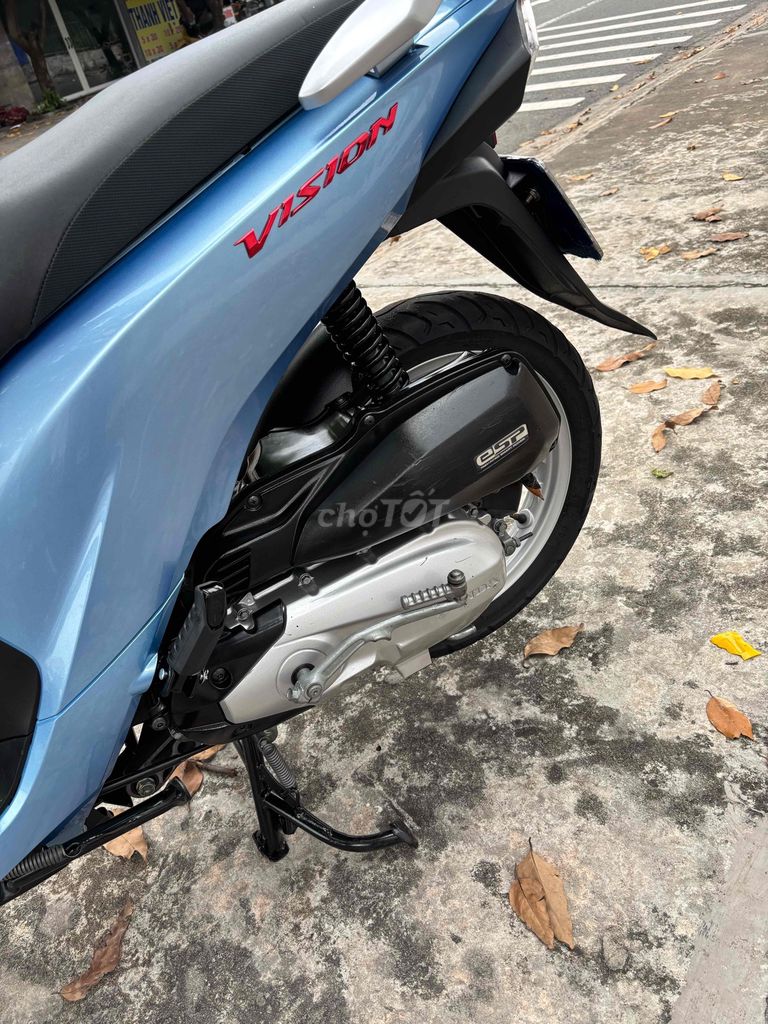 Honda Vision Xanh. Mua bán Xe máy tại Thị xã Bến Cát Bình Dương được đăng bởi xe máy trả góp tín nghĩa  hình 7
