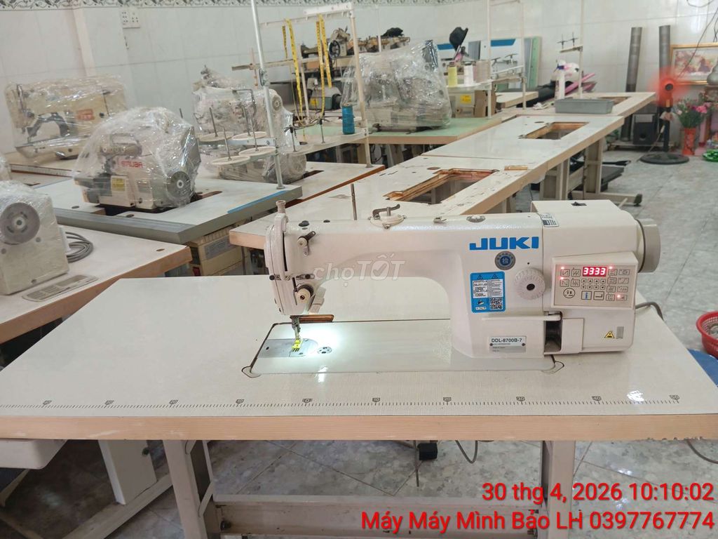 Máy may công nghiệp Juki DDL-8700B-7 Trắng. Mua bán Đồ chuyên dụng, Giống nuôi trồng tại Huyện Trảng Bàng Tây Ninh được đăng bởi Máy May Minh Bảo hình 1