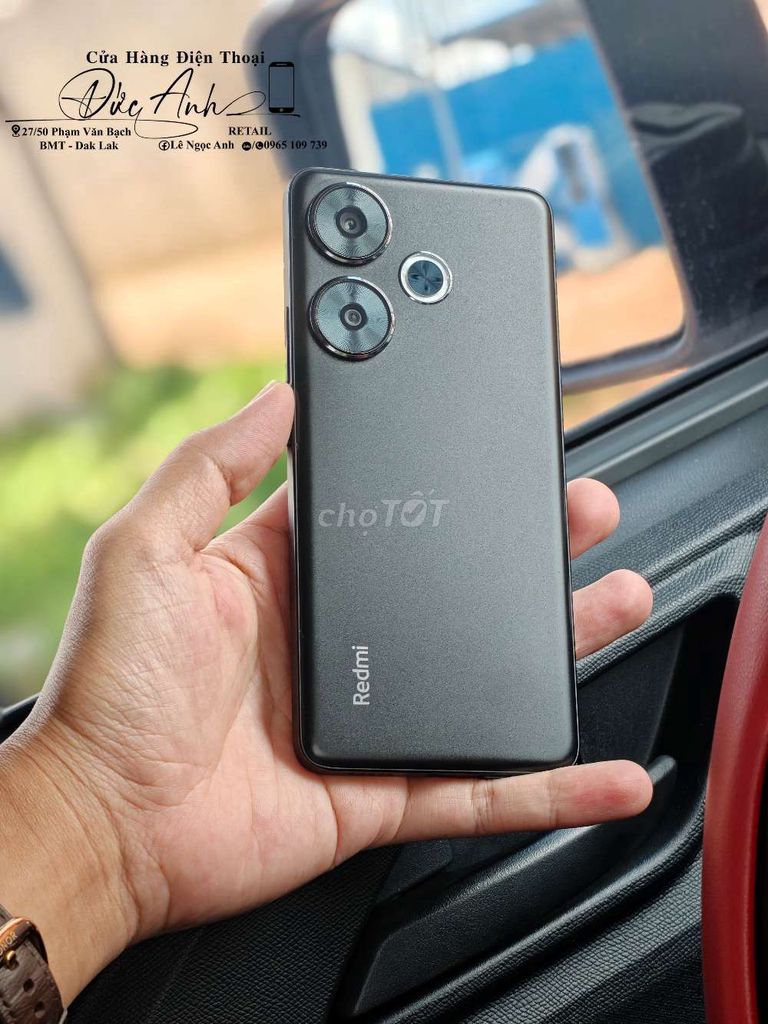Xiaomi Redmi Turbo 3 12GB/512GB Đen. Mua bán Điện thoại tại Thành phố Buôn Ma Thuột Đắk Lắk được đăng bởi Đức Anh Retail hình 1