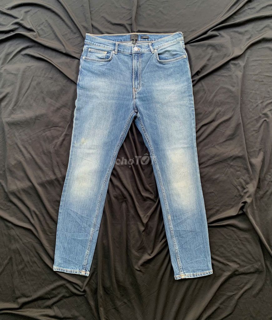 Pass Quần jean  Hm - sz 33 - eo 88. Mua bán Quần áo tại Quận Gò Vấp Tp Hồ Chí Minh được đăng bởi Shop Second Hand hình 1