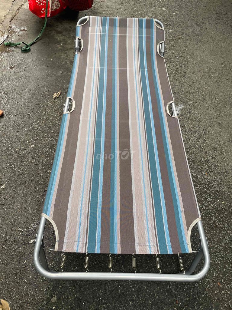 Giường xếp Kim loại Vải Nhiều màu. Mua bán Giường, chăn ga gối nệm tại Quận Gò Vấp Tp Hồ Chí Minh được đăng bởi Hiểu Kiều hình 1