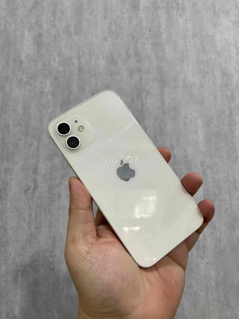 iphone 12-128Gb trắng zin có Bh