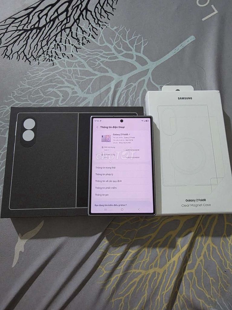 Samsung Galaxy Z Fold 8 5G fullbox giao lưu. Mua bán Điện thoại tại Thành phố Biên Hòa Đồng Nai được đăng bởi Long Huynh hình 1