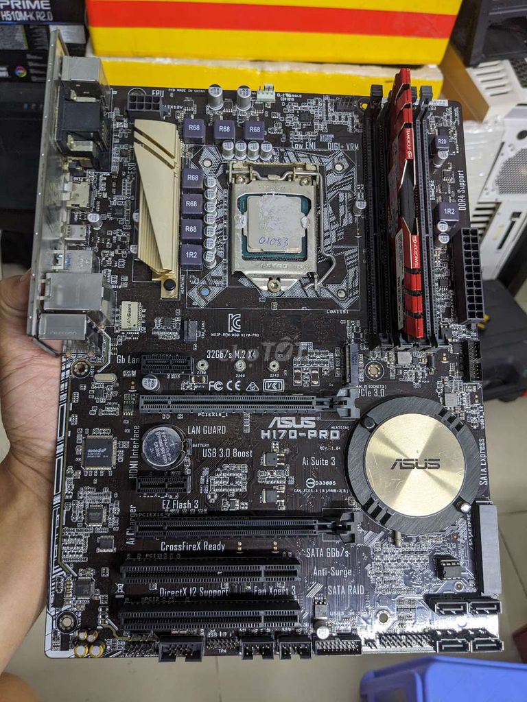 Main Asus H170-Pro có M2/ TypeC