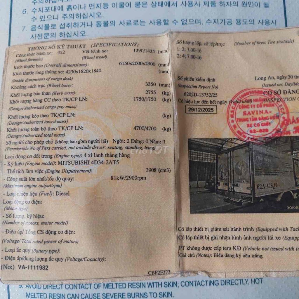 Isuzu 1t85.đời 207. Mua bán Xe tải, xe ben tại Quận Bình Tân Tp Hồ Chí Minh được đăng bởi Lam hình 10