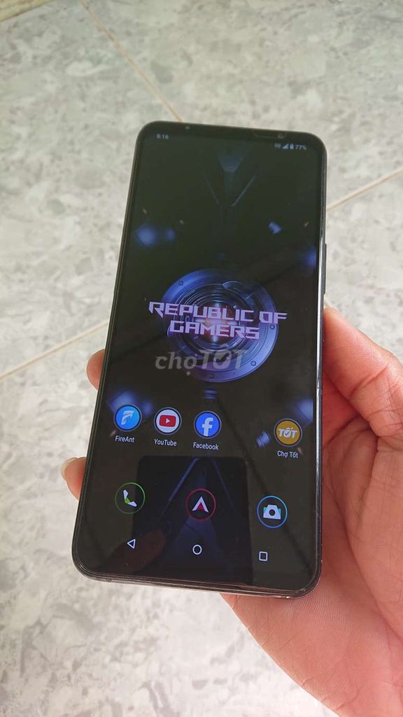 ROG Phone 5 Snapdragon 888 12GB/128GB Đen. Mua bán Điện thoại tại Quận Ô Môn Cần Thơ được đăng bởi Nghiem hình 1
