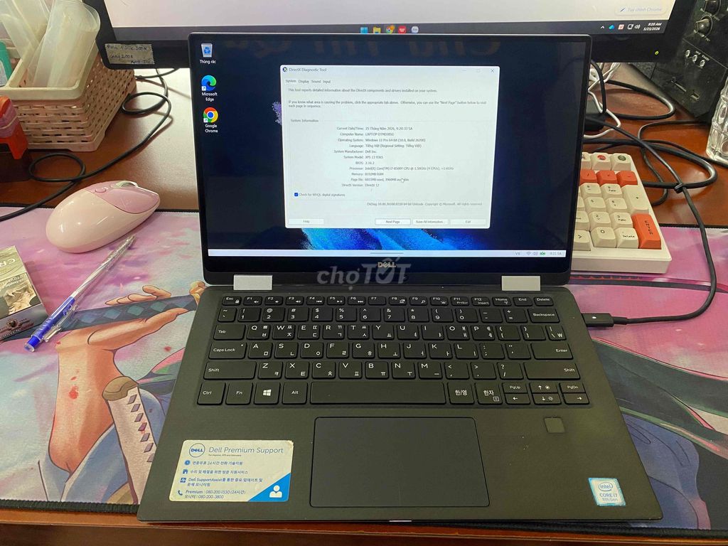 Dell XPS 13 9365 i7-8500Y 13.3 inch 8GB/119GB. Mua bán Laptop tại Quận 11 Tp Hồ Chí Minh được đăng bởi Gia Vỹ hình 1