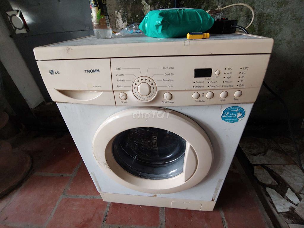 Máy giặt LG WD-80260TP cửa ngang Trắng. Mua bán Máy giặt tại Huyện Gia Lâm Hà Nội được đăng bởi Anh Phong hình 1