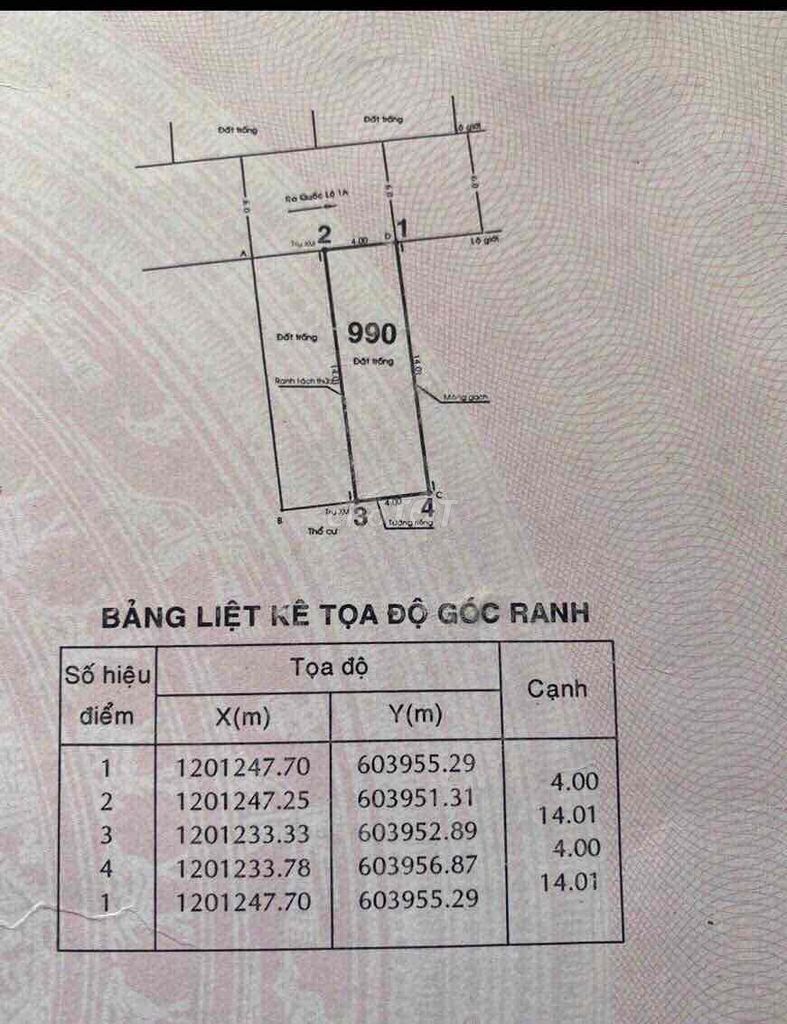 Bán Lô Đất An Phú Đông 26, Phường ân Phú Đông, Q12