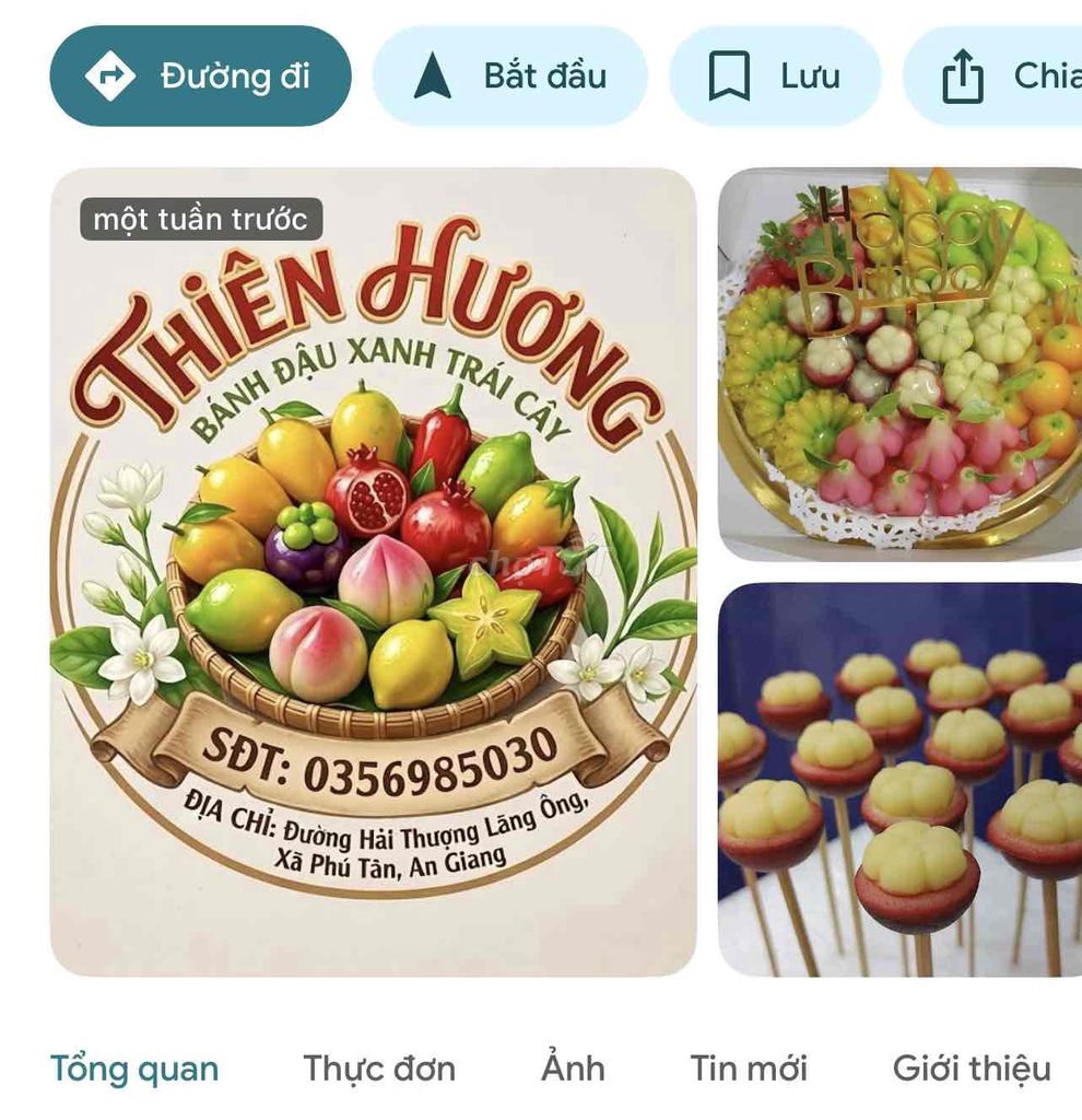 Bánh đậu xanh trái cây Thiên Hương {Nhận Sỉ Tiệc}. Mua bán Đồ ăn, thực phẩm và các loại khác tại Huyện Phú Tân An Giang được đăng bởi Bán Giày Si Tuyển hình 1