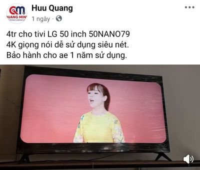 Tivi LG 50NANO79. Mua bán Tivi, Âm thanh tại Huyện Quế Võ Bắc Ninh được đăng bởi Quang